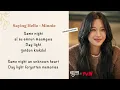 Minnie - Saying Hello | Link: Eat, Love, Kill OST 2 Lyrics (민니 너의 하루를 묻고 싶어 링크: 먹고 사랑하라, 죽이게 OST 가사)