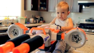 nerf war gun baby 2 