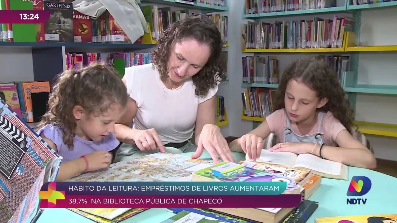Chapecó: Biblioteca Pública Registra Crescimento na Procura por Livros
