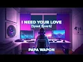I NEED YOUR LOVE - PAPA WAPON _ SPEED REVERB BY @RZKMNR