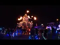 El Pulpo Magnifico Mutant Art Car at Burning Man Shooting Fire 2024