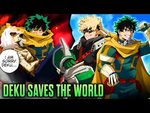 Download MP3 My Hero Academia is Finished - Shigaraki Goodbye and Deku Saves The World | Deku The Greatest Hero!