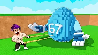 سحب اكبر بيضة بالعالم عضلات 999,999 | Pull An Egg !! 🥚😱