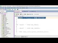 SQL Developer Data Extraction