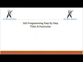 SAS Programming StepByStep-Titles Footnotes