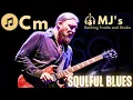 Soulful Slow Groovy Blues in C minor | Backing Track