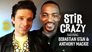 Who Will Chris Evans Text First Anthony Mackie or Sebastian Stan - Stir Crazy with Josh Horowitz