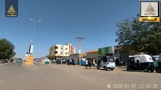 جولة الكاميرا شارع واحد الحاج يوسف من البداية حتى نهايته في ال دندنها