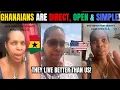 Download Lagu 🇬🇭🇺🇸 GHANAIANS ARE DIRECT, OPEN \u0026 SIMPLE | AFRICAN AMERICAN  SHARES SHOCKING EXPERIENCE | KammaDyn