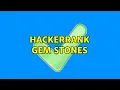 Hackerrank Gem Stones