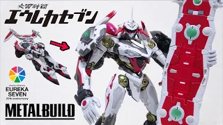 傑作 完全変形を実現！【METAL BUILD ニルヴァーシュ type ZERO RS 交響詩篇エウレカセブン】ヲタファの変形徹底解説レビュー / NIRVASH type ZERO RS