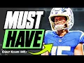 MUST HAVE Early Round WRs in 2026 Fantasy Football Drafts