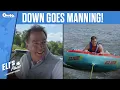Nick Saban Throws Eli Off a Tube Eli s Places