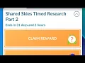 Pokemon GO - Shared Skies Timed Research Part 2