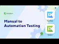 Tutorials How to Automate Manual Tests With Katalon