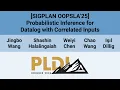 PLDI 26 SIGPLAN OOPSLA 25 Probabilistic Inference for Datalog with Correlated Inputs