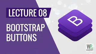08 - Bootstrap 4 Buttons Button Groups