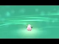 Shiny Cleffa evolves into Clefairy