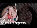 Easy way to make HTML Css Text Portrait on Alight motion TAGALOG TUTORIAL