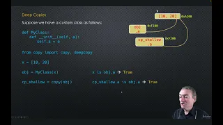 Shallow Copy and DeepCopy in Class Object Python