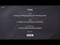 BBC - Sombre Programme Changes Due to Queen Elizabeth s Death