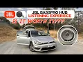 Download Lagu Testing The JBL Basspro Hub On My VW Golf 7 | Listening Experience In 4K |