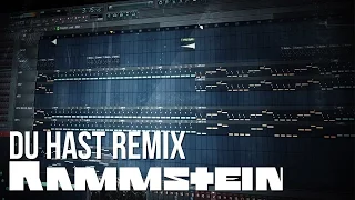 rammstein du hast instrumental remix fl studio 