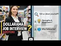 Dollarama job Interview questions - answers with examples