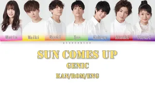 Download GENIC - Sun Comes Up [Color Coded Lyrics Kan/Rom/Eng] MP3