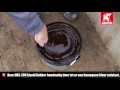 Lagu Griffon HBS-200 Liquid Rubber - korte versie - Hoe maak je buisdoorvoeren en funderingen waterdicht?