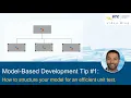 Blog Model-Based Development - How to Structure Your Model For An Efficient Unit Test
