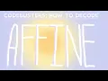 How to decode AFFINE CIPHER I Codebusters B I Science Olympiad