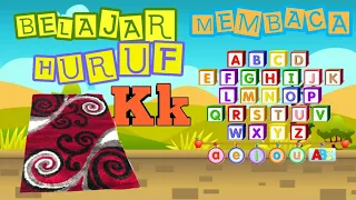 belajar membaca huruf k metode pengulangan
