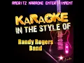 Interstate (In the Style of Randy Rogers Band) (Karaoke Version)