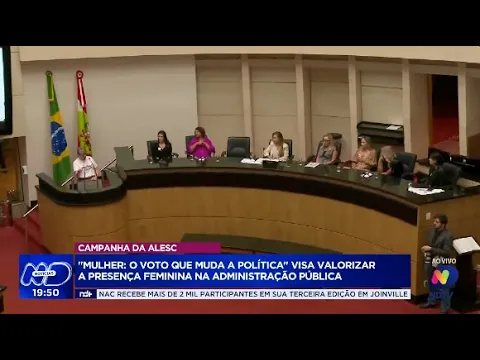 Mulheres na política: Alesc promove iniciativa para fortalecer o voto feminino