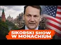 Lagu Sikorski znowu mocno, wyjaśnia punkt po punkcie. Po jego słowach rozległy się brawa