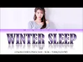 IU (아이유) - Winter Sleep (겨울잠) (Han- Rom- Türkçe Altyazılı) Color Coded Lyrıcs