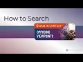 Searching the Opposing Viewpoints - Gale in Context Database