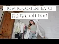 Download Lagu how to content batch: TikTok edition - tiktok growth/how to stay consistent | laur♡ |