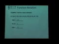 Function Notation for ordered pairs