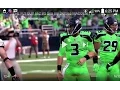 SEATTLE SEAHAWKS TNF BRIGHT ACTION GREEN COLOR RUSH UNIFORMS LOOK JUST LIKE MADDEN 17