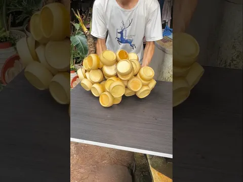 Amazing Bamboo Art #shortsvideo