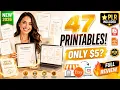 Therapy Printables W Unrestricted PLR Review 2026 47 Printables for 5 - Worth Buying