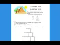 Junior practice rich task