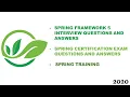 VMware Spring Professional Interview Questions and Answers Spring Certification Exam