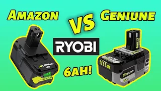 Ryobi Real vs Amazon Batteries