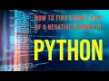 How To Find The Square Root Of A Complex Number In Python Find The Square Root Of A Negative Number