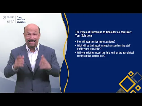 Course Preview | Innovating Healthcare: A Strategic Approach from Emory Executive Education