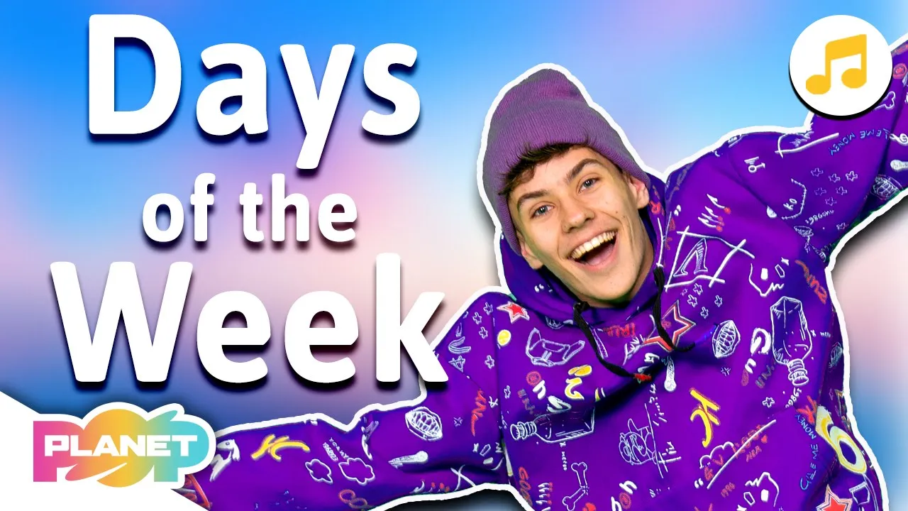 Planet Pop | The Days of The Week Song! 📅 | Educational Videos for Kids #englishforkids