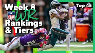 Ranking EVERY NFL Wide Receiver Top 45 Week 8 WR Rankings 2025 Best Fantasy Football